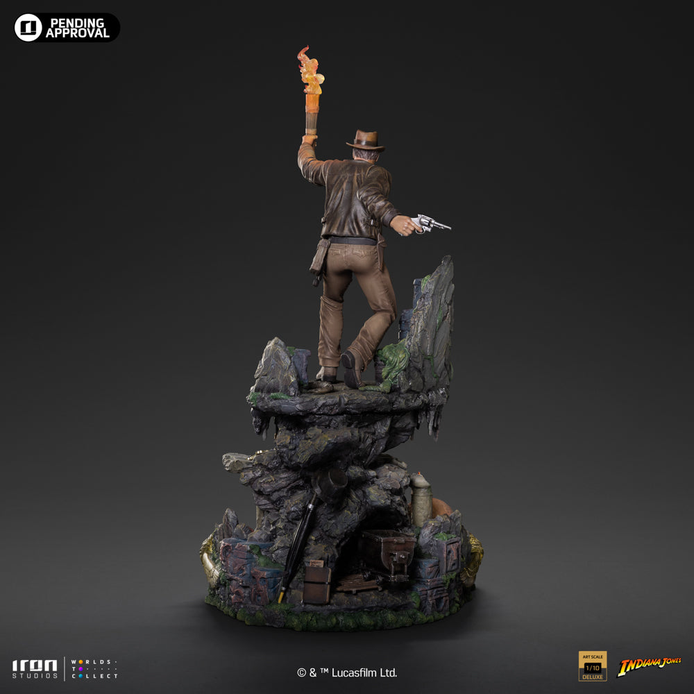 Statue Indiana Jones Deluxe - Indiana Jones - Art Scale 1/10 - Iron Studios