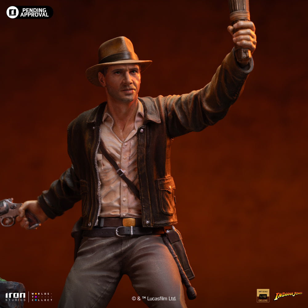 Statue Indiana Jones Deluxe - Indiana Jones - Art Scale 1/10 - Iron Studios