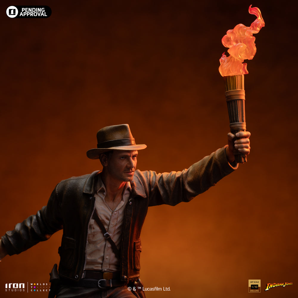 Statue Indiana Jones Deluxe - Indiana Jones - Art Scale 1/10 - Iron Studios