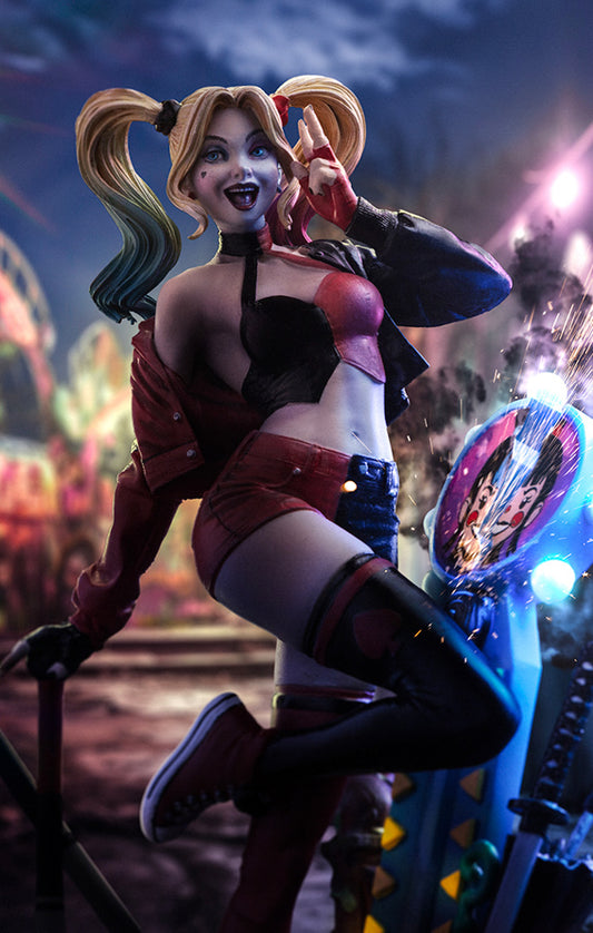 Statue Harley Quinn Deluxe - Gotham City Sirens - Art Scale 1/10 - Iron Studios