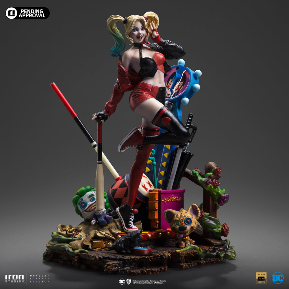 Statue Harley Quinn Deluxe - Gotham City Sirens - Art Scale 1/10 - Iron Studios