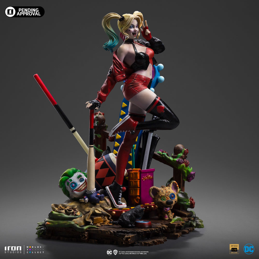 Statue Harley Quinn Deluxe - Gotham City Sirens - Art Scale 1/10 - Iron Studios
