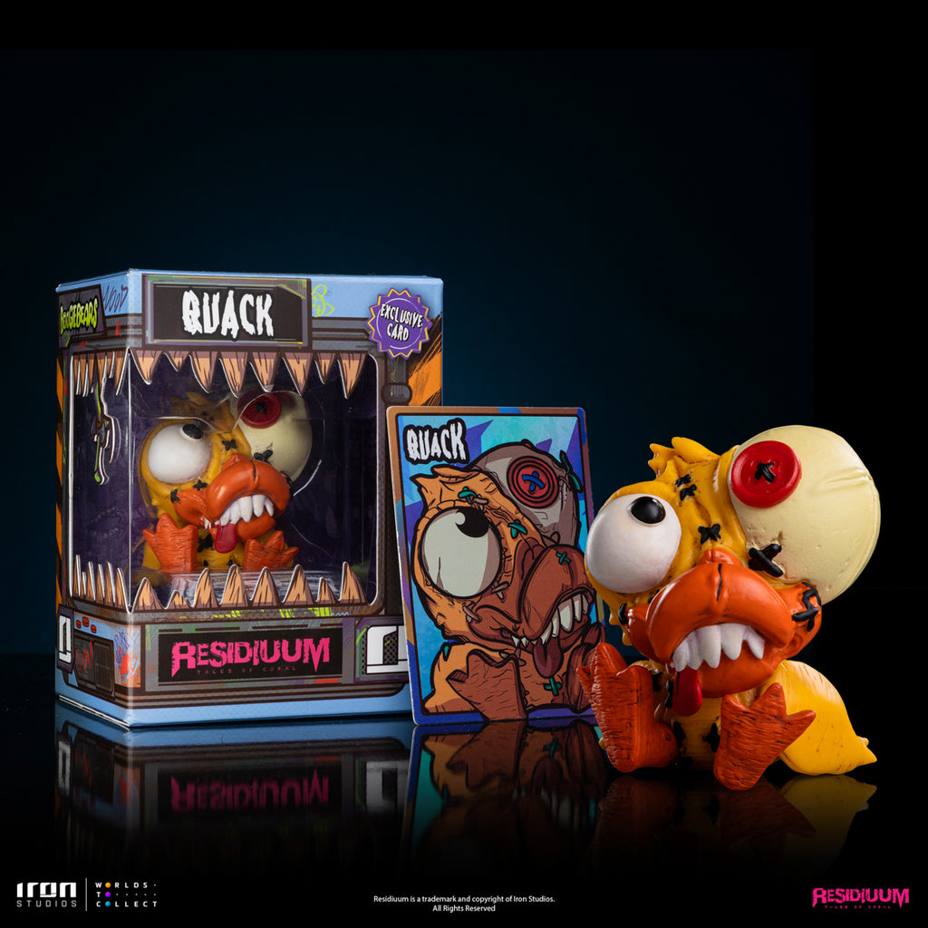 Statue Quack Monster - Residiuum - Art Scale 1/10 - Iron Studios