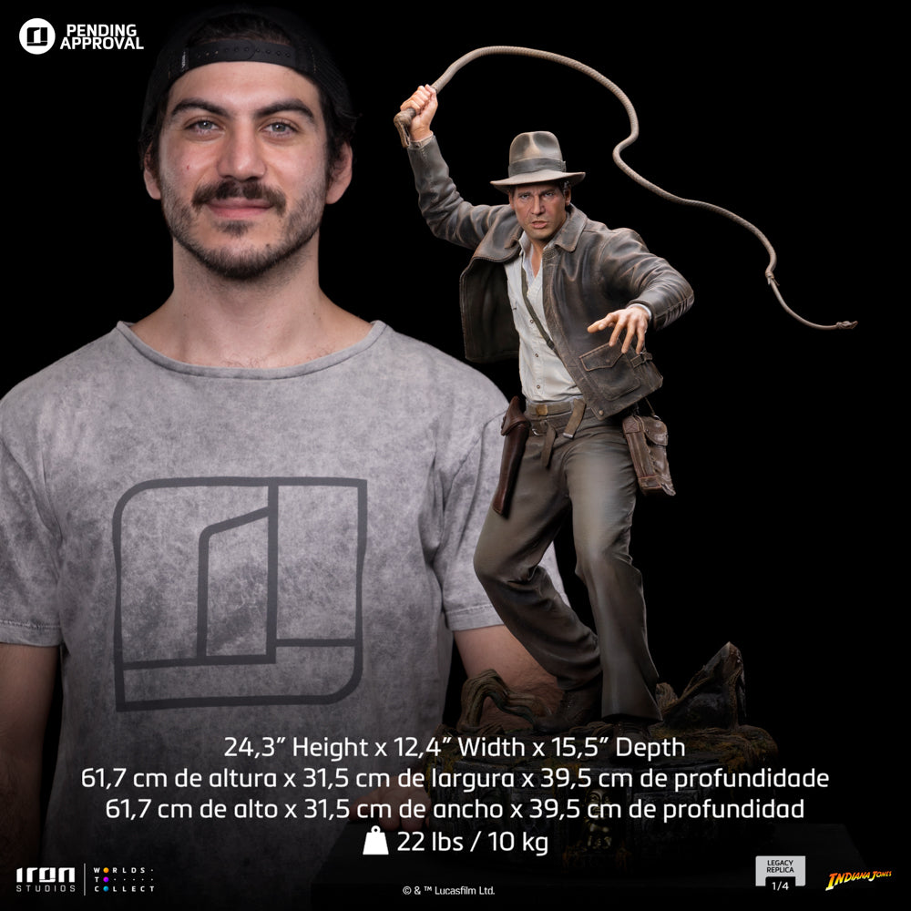 Statue Indiana Jones - Indiana Jones - Legacy Replica 1/4 - Iron Studios