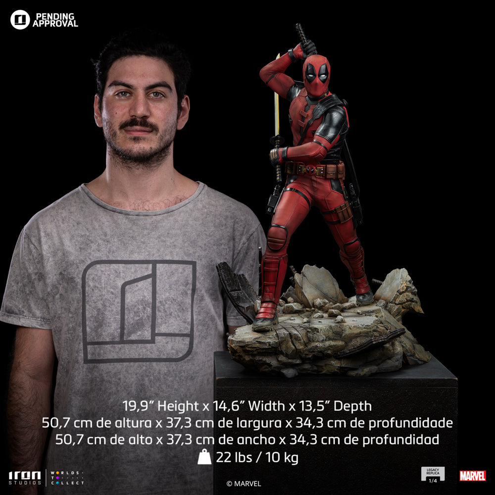 Statue Deadpool - Deadpool & Wolverine - Legacy Replica 1/4 - Iron Studios