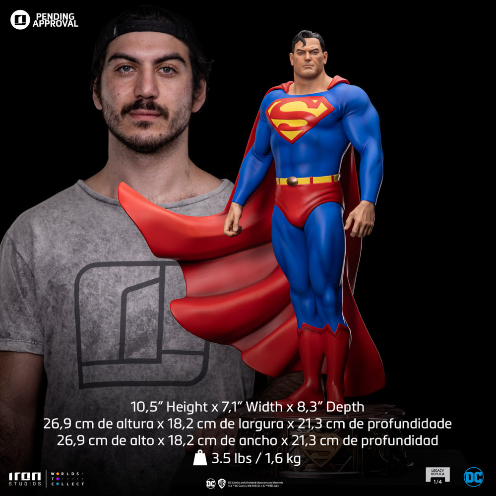 Statue Superman - DC Trinity - Legacy Replica 1/4 - Iron Studios
