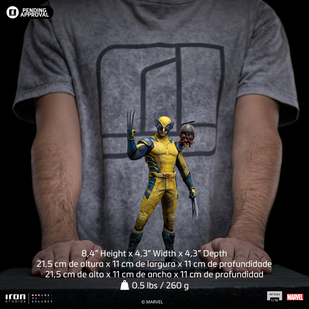 Statue Wolverine Art Scale Iron Studios Deadpool & Wolverine Statue Wolverine Art Scale Iron Studios Deadpool & Wolverine