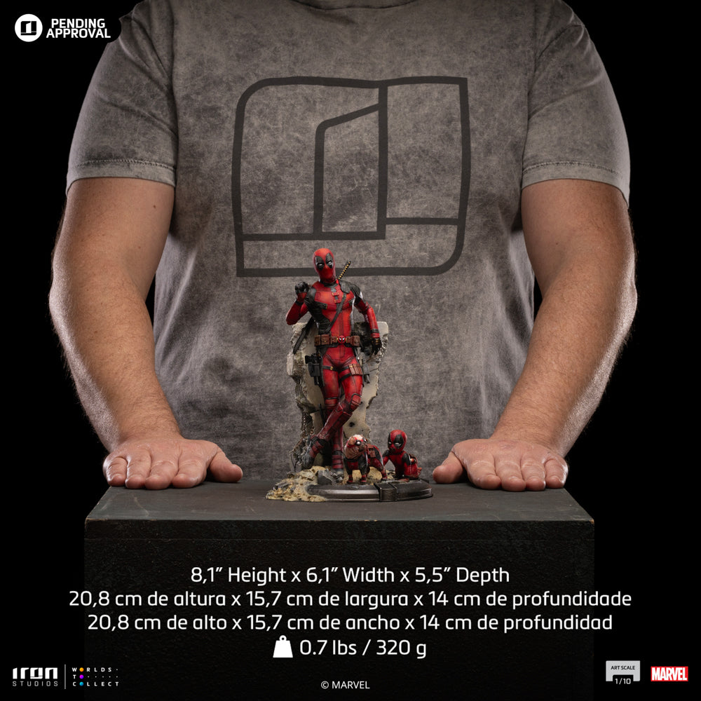 Statue Deadpool - Deadpool & Wolverine - Art Scale 1/10 - Iron Studios