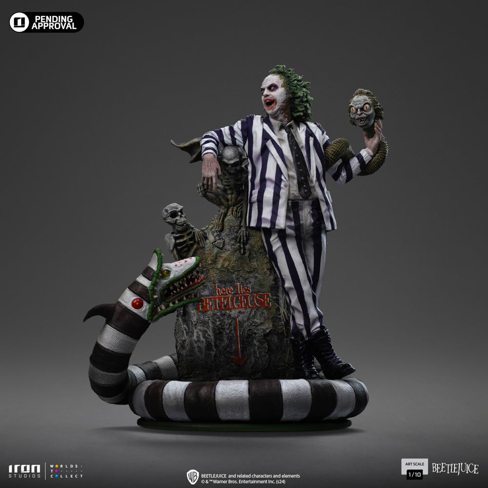 Digital Pre-Order - Statue Beetlejuice - Beetlejuice Beetlejuice - Art Scale 1/10 - Iron Studios