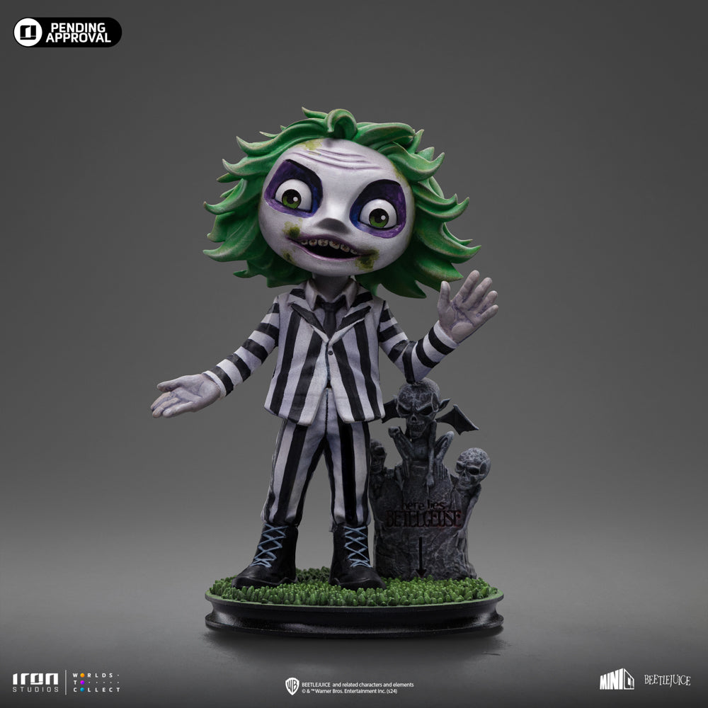 Statue Beetlejuice - Beetlejuice Beetlejuice - MiniCo - Iron Studios