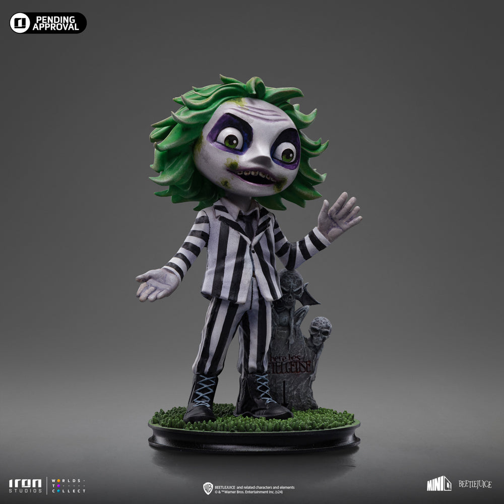 Statue Beetlejuice - Beetlejuice Beetlejuice - MiniCo - Iron Studios