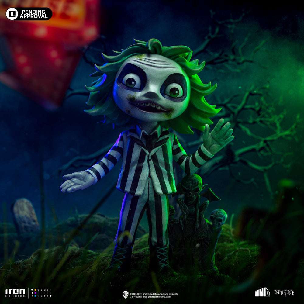 Statue Beetlejuice - Beetlejuice Beetlejuice - MiniCo - Iron Studios