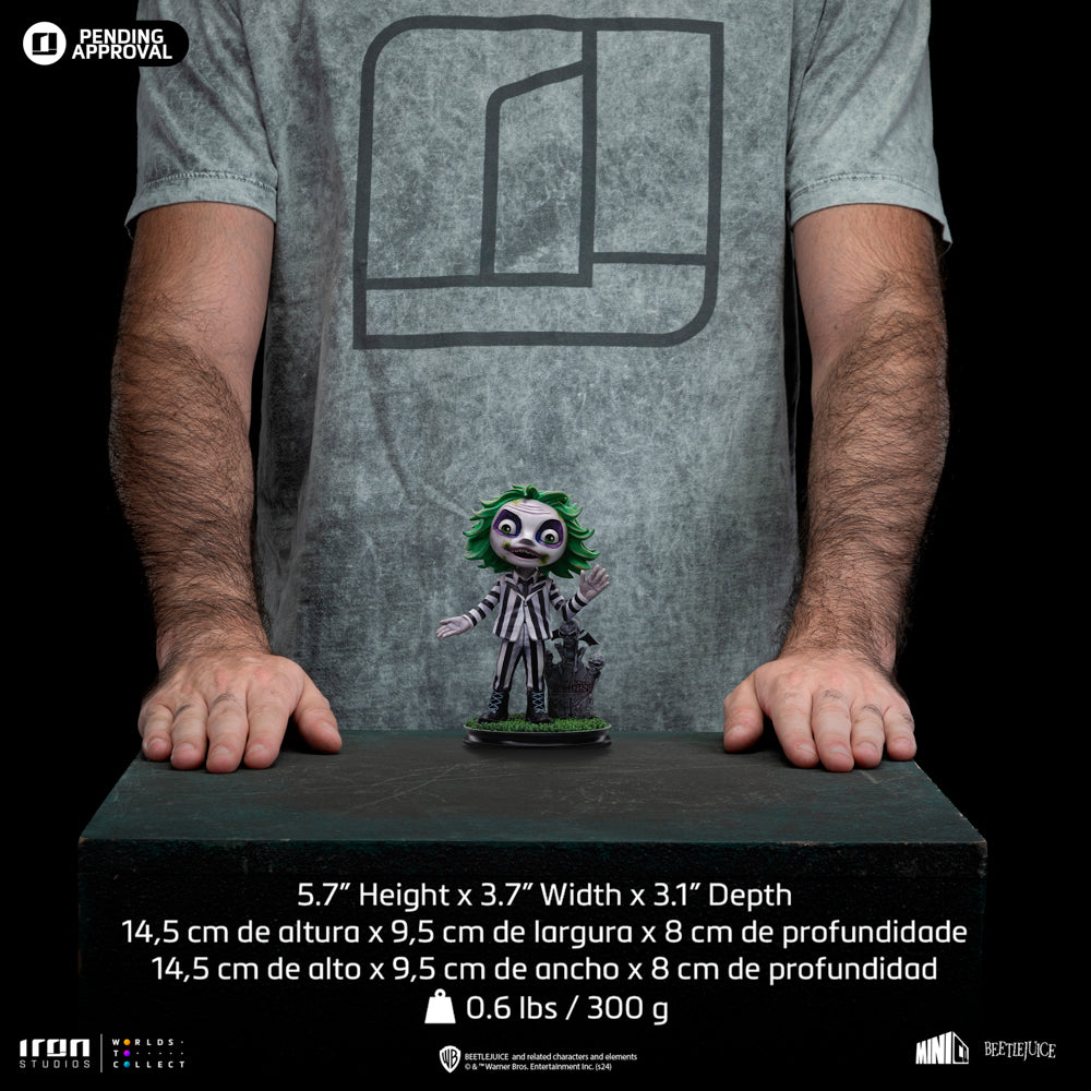 Statue Beetlejuice - Beetlejuice Beetlejuice - MiniCo - Iron Studios
