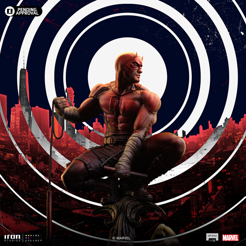 Statue Daredevil Unleashed - Marvel Comics - Art Scale 1/10 - Iron Studios