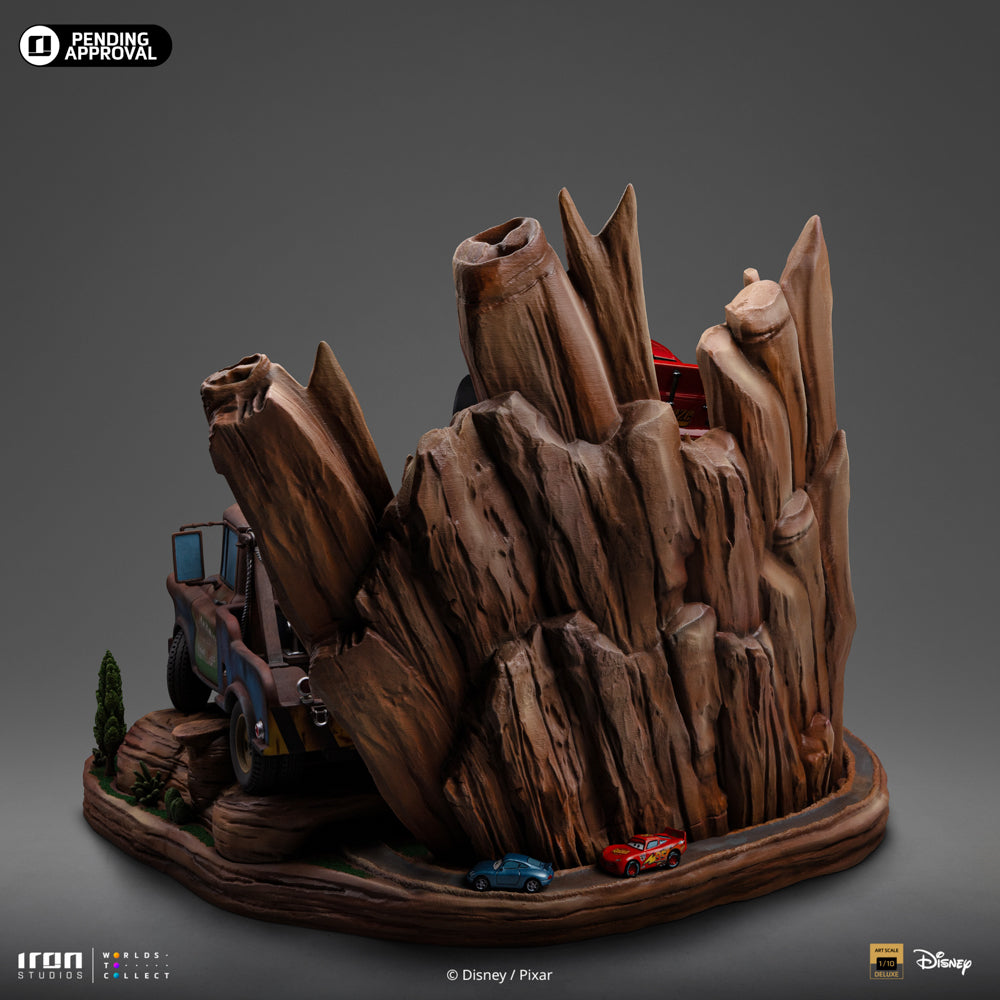 Lightning Mcqueen and Tow Mater - Cars - Art Scale 1/10 - Iron Studios