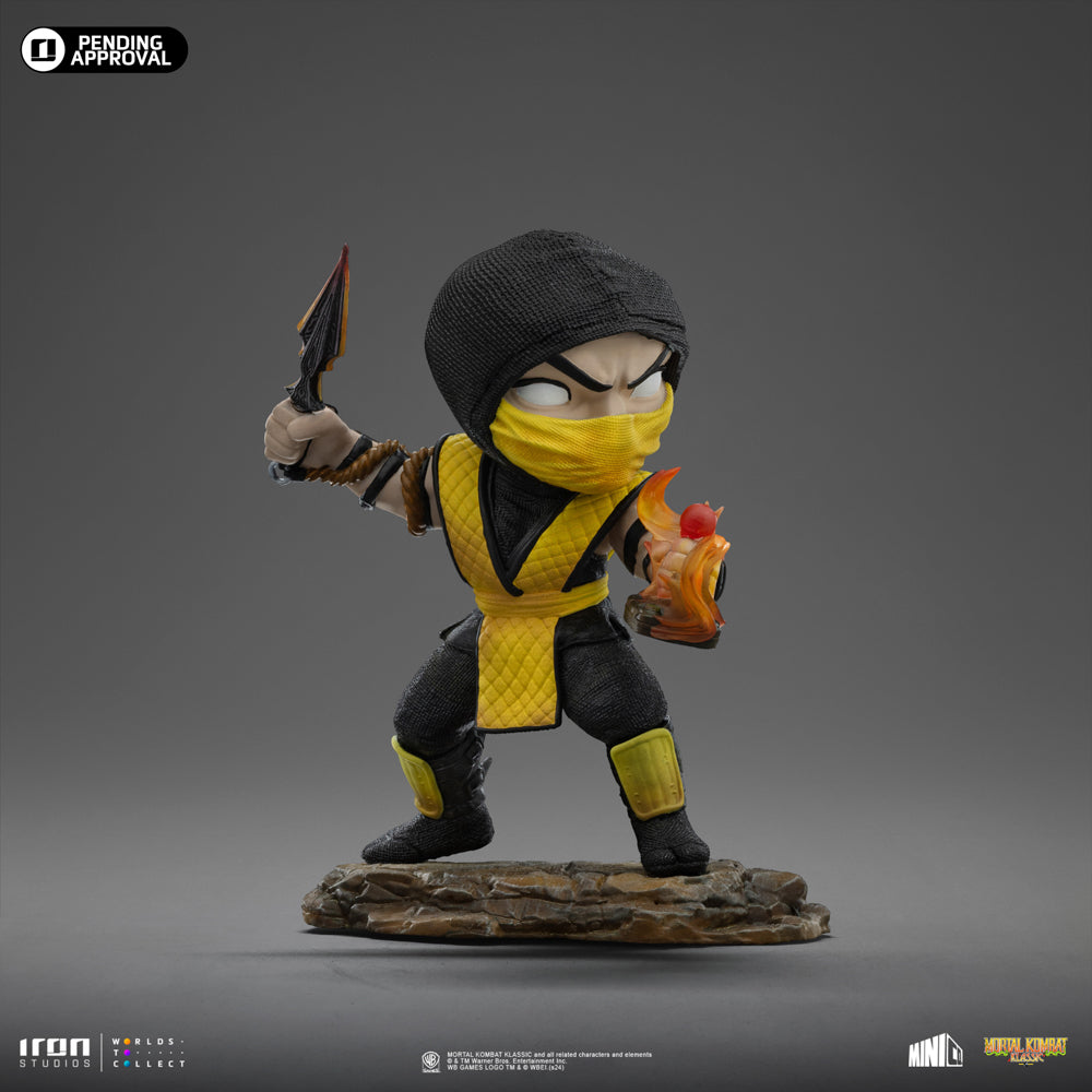 Figurine Scorpion Mortal Kombat X Collector + Comic book Figurine Scorpion Mortal Kombat X Collector + Comic book