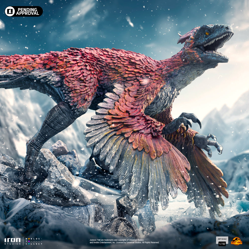 Statue Pyroraptor - Jurassic World: Dominion - Art Scale 1/10 - Iron Studios