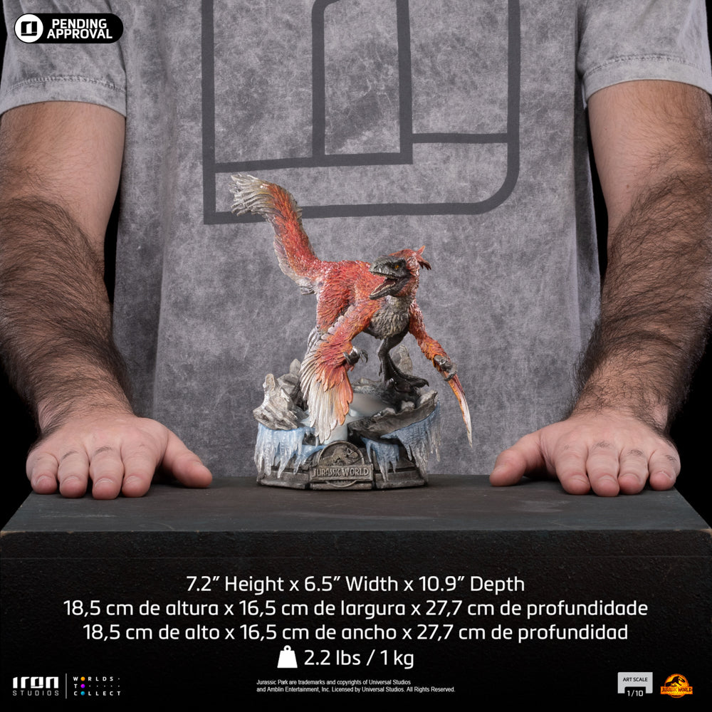 Statue Pyroraptor - Jurassic World: Dominion - Art Scale 1/10 - Iron Studios
