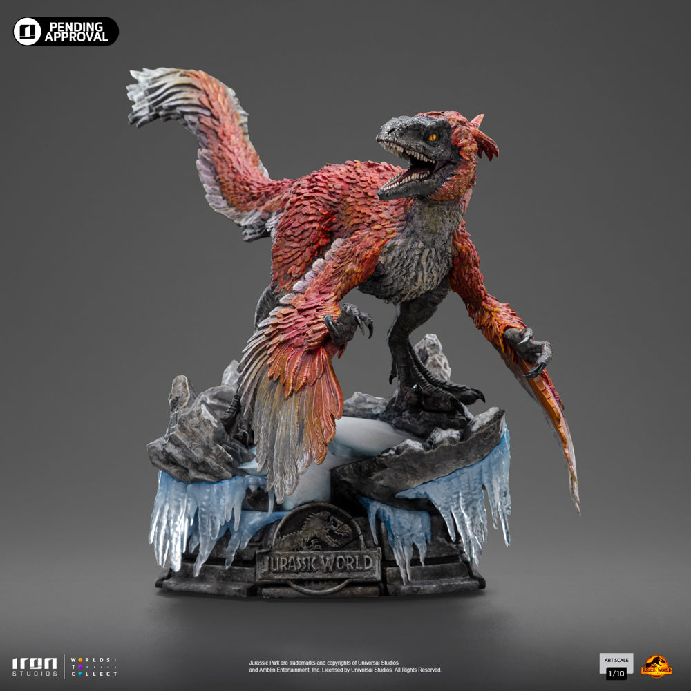 Statue Pyroraptor - Jurassic World: Dominion - Art Scale 1/10 - Iron Studios