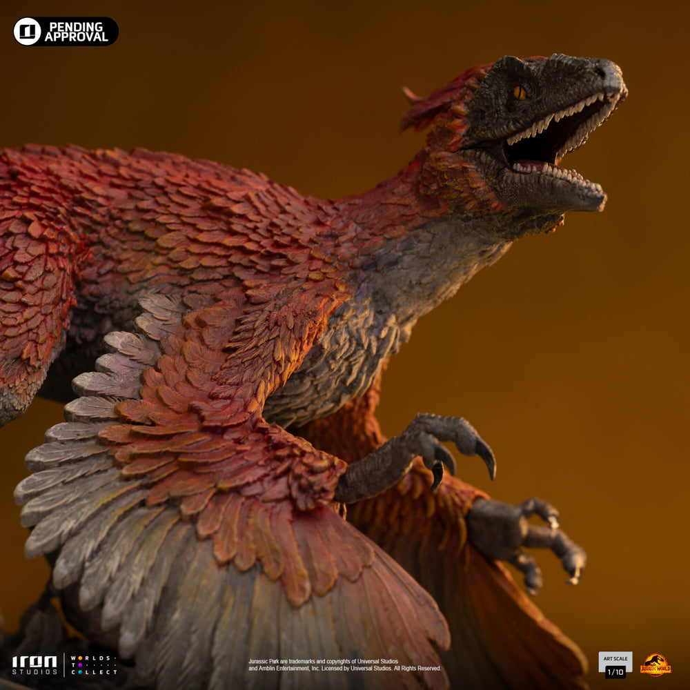 Statue Pyroraptor - Jurassic World: Dominion - Art Scale 1/10 - Iron Studios