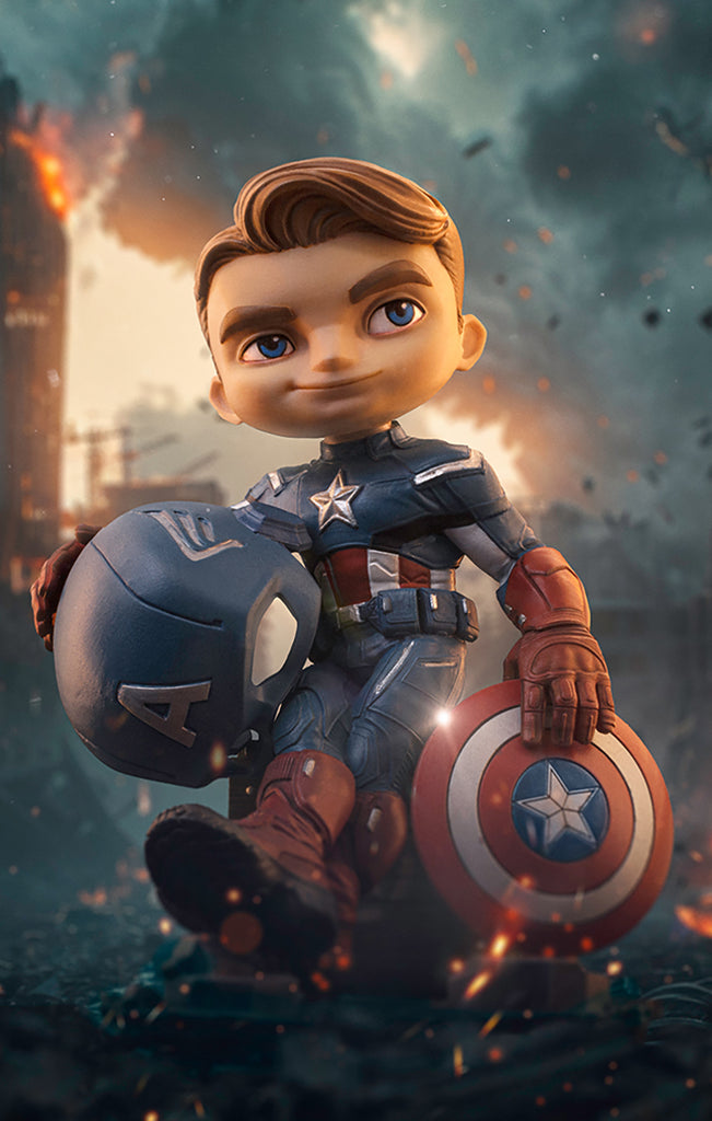 Statue Captain America - Infinity Saga - MiniCo - Iron Studios