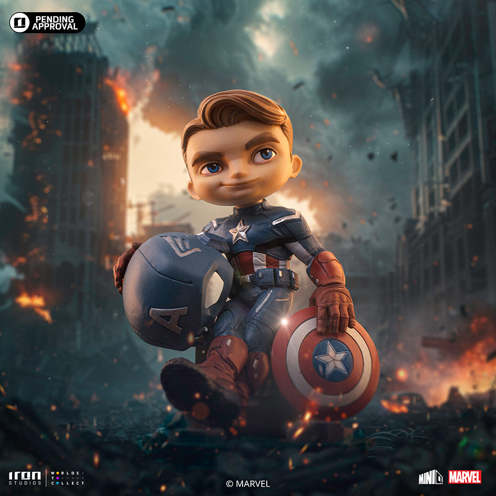 Statue Captain America - Infinity Saga - MiniCo - Iron