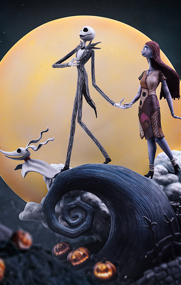 Statue Jack and Sally - Nightmare Before Christmas - Art Scale 1/10 - Iron Studios