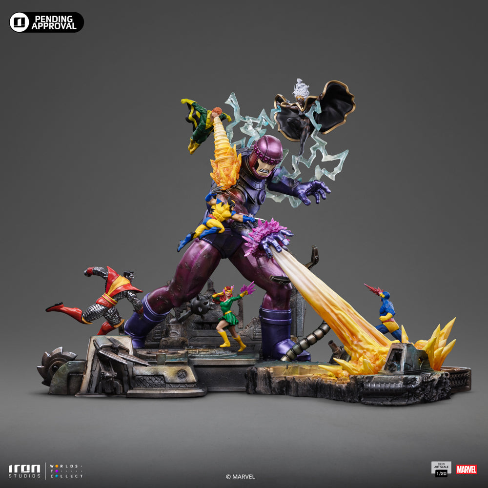 Statue X-Men Danger Room Diorama A - X-Men - Demi Art Scale 1/20 - Iron Studios