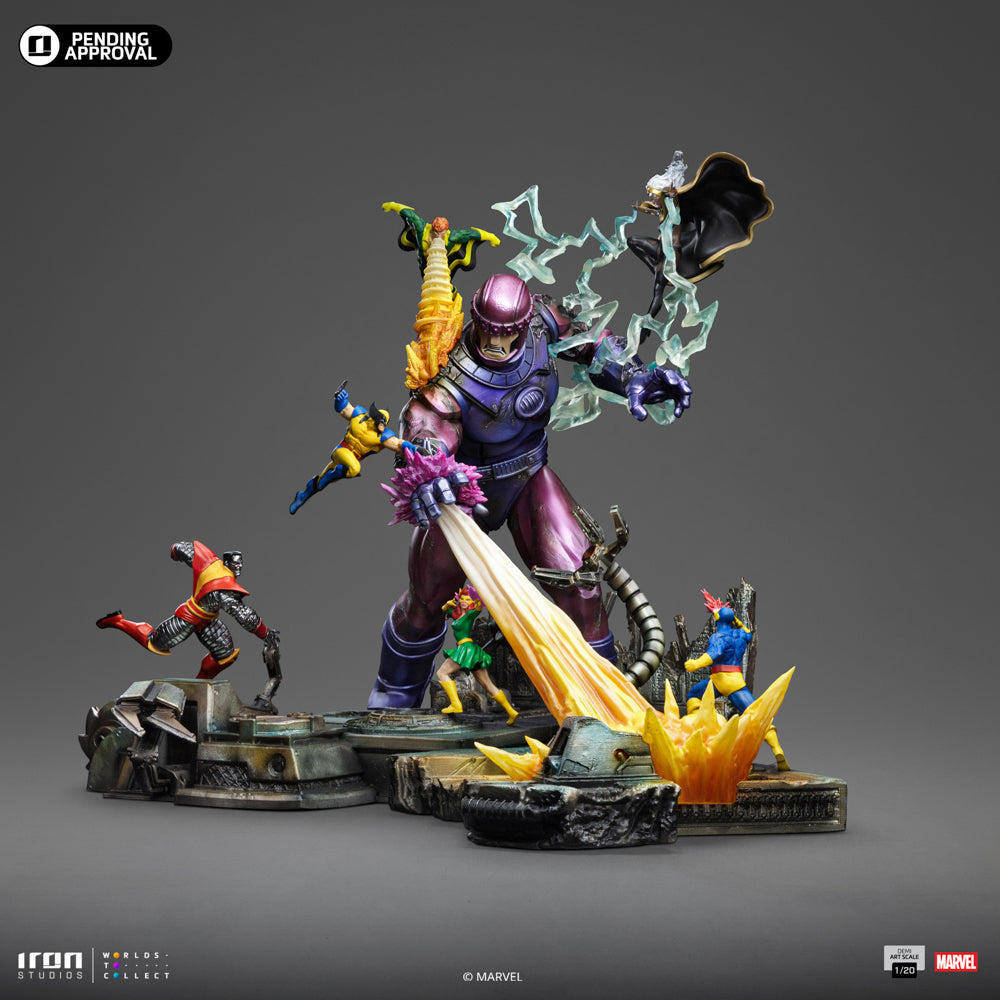Statue X-Men Danger Room Diorama A - X-Men - Demi Art Scale 1/20 - Iron Studios