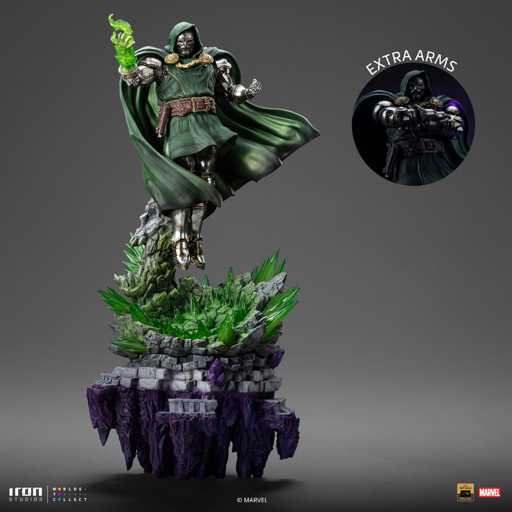 Statue Doctor Doom Deluxe - Infinity Gauntlet Diorama - BDS Art Scale 1/10 - Iron Studios