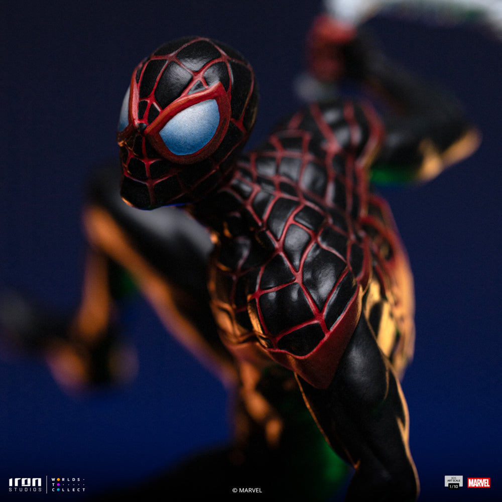 Digital Pre-Order - Statue Miles Morales - Spider-Man vs Villains Diorama - BDS Art Scale 1/10 - Iron Studios