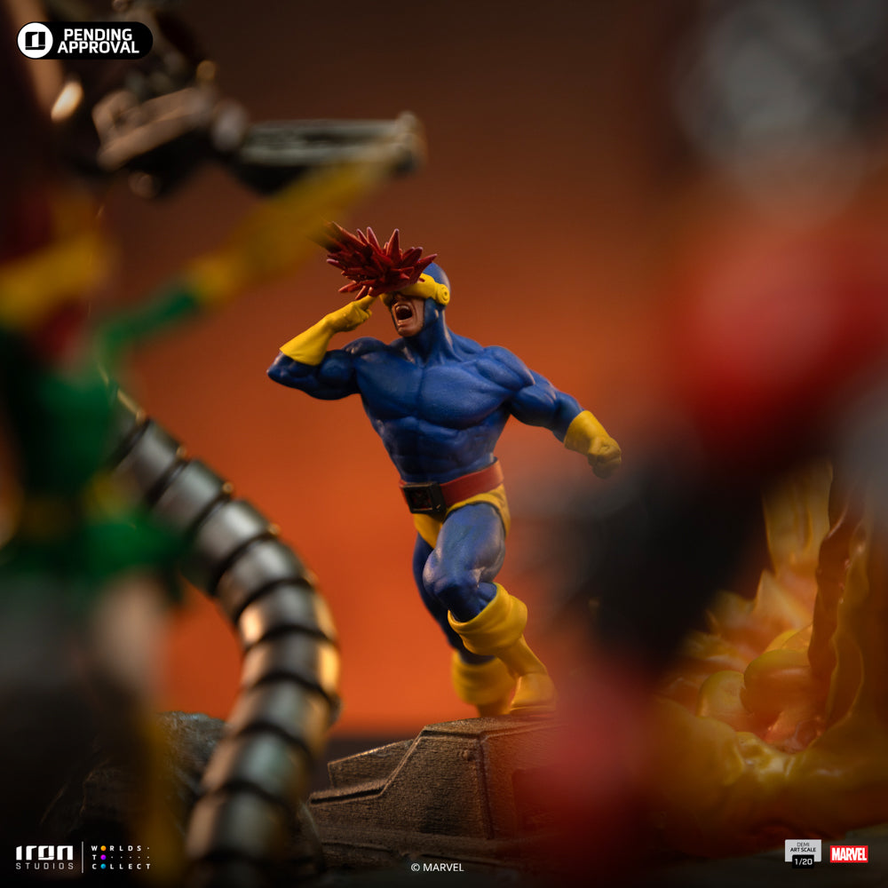 Statue X-Men Danger Room Diorama A - X-Men - Demi Art Scale 1/20 - Iron Studios