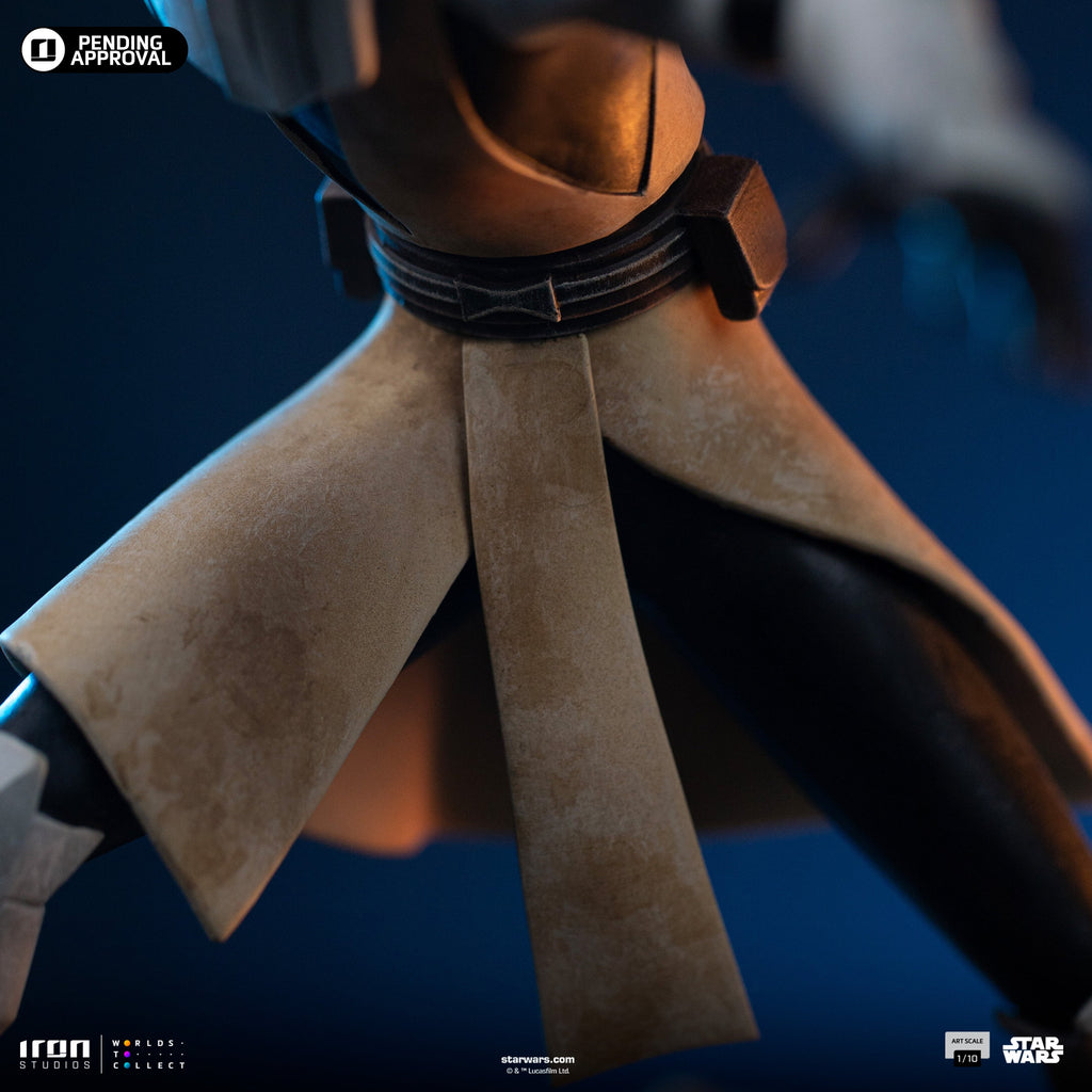 Statue Obi-Wan Kenobi – Star Wars: Clone Wars - Art Scale 1/10 - Iron Studios