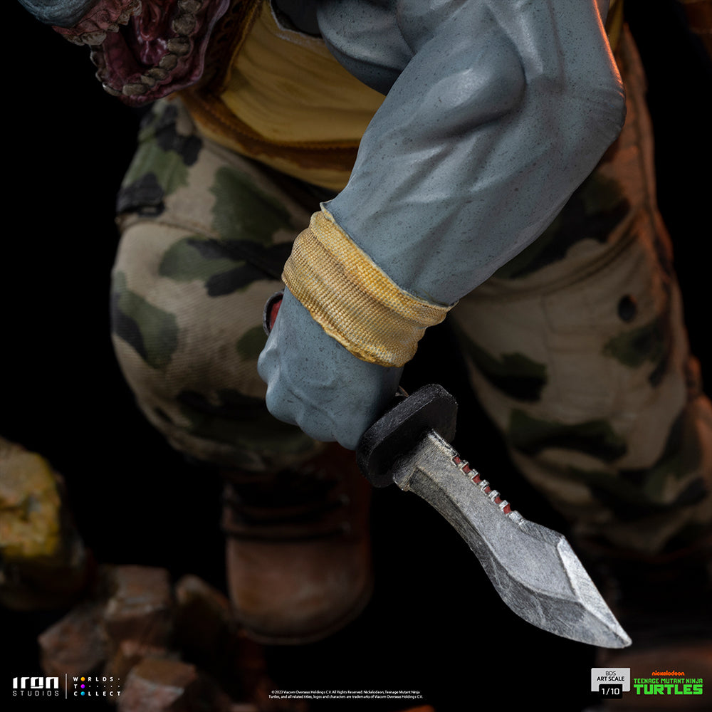 Statue Rocksteady  Teenage Mutant Ninja Turtles  BDS Art Scale 1/10  Iron Studios