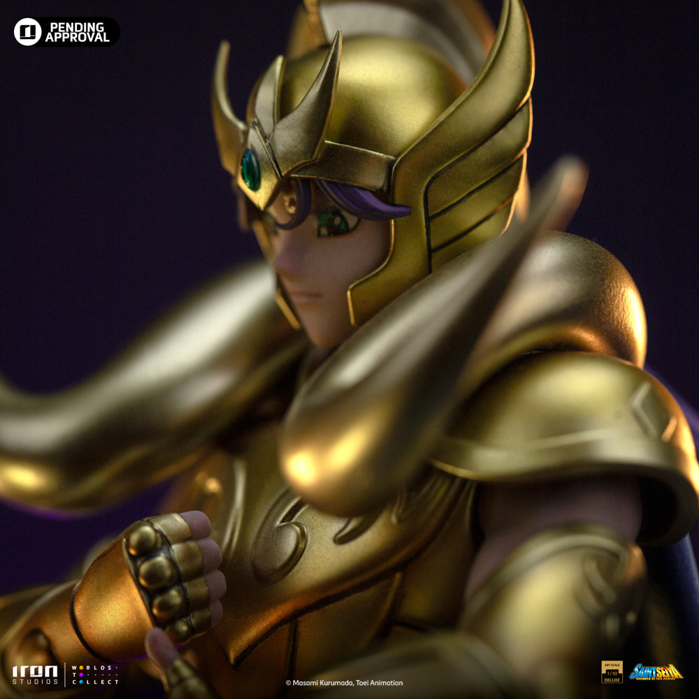 Digital Pre-Order - Statue Aries Mu - Saint Seiya - Deluxe Art Scale 1/10 - Iron Studios