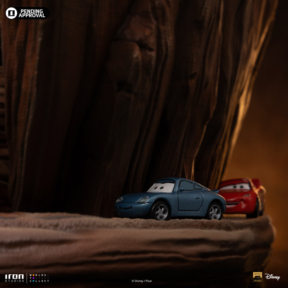 Statue Lightning Mcqueen and Tow Mater - Cars - Art Scale 1/10 - Iron Studios
