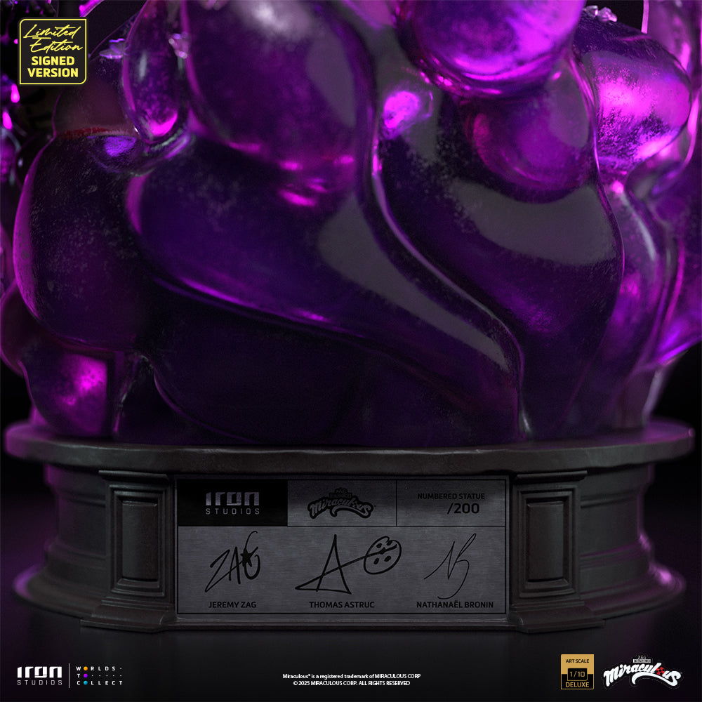 Pre-Order - Statue Lady Bug and Cat Noir - Miraculous 10th Anniversary Signed Edition - Deluxe Art Scale 1/10 - Iron Studios