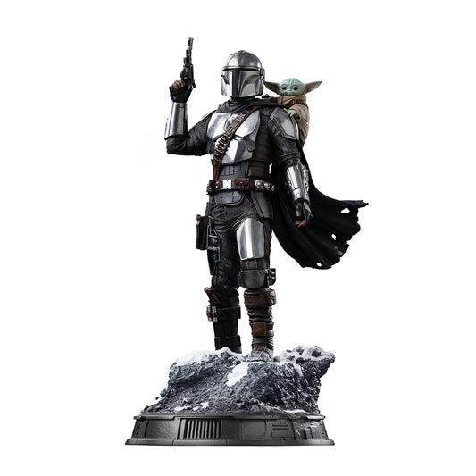 Pre-Order - Statue Mandalorian and Grogu - The Mandalorian and Grogu Movie - Art Scale 1/10 - Iron Studios