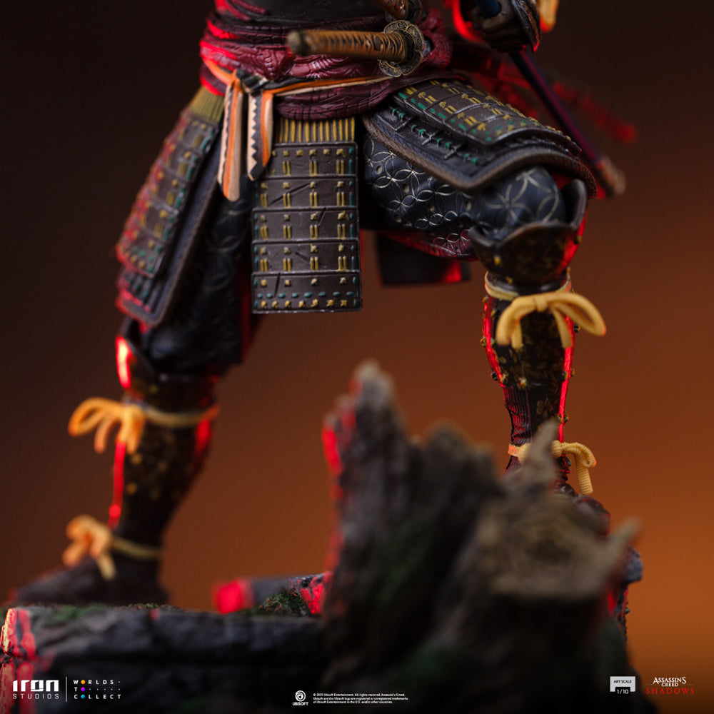Statue Yasuke  Assassin's Creed Shadows  Art Scale 1/10  Iron Studios