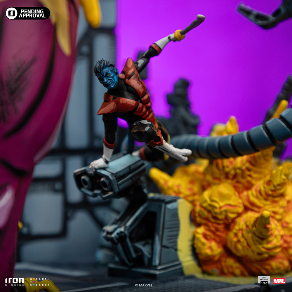 Statue X-Men Danger Room Diorama Version B (Comics Version) - X-Men - Demi Art Scale 1/20 - Iron Studios
