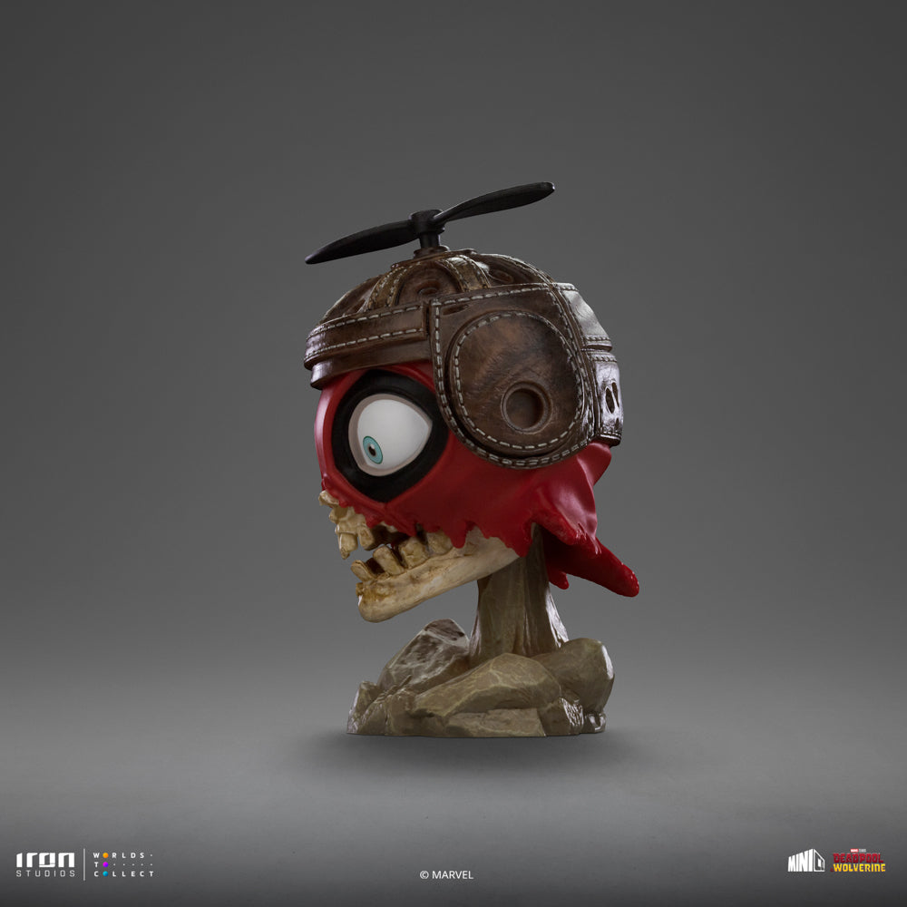 Statue Deadpool, Wolverine and Headpool  Deadpool & Wolverine  Minico  Iron Studios