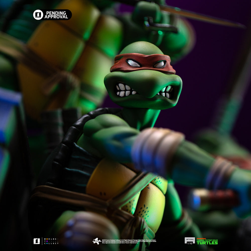 Digital Pre-Order - Statue TMNT 1st Cover Set - Teenage Mutant Ninja Turtles - Art Scale 1/10 - Iron Studios