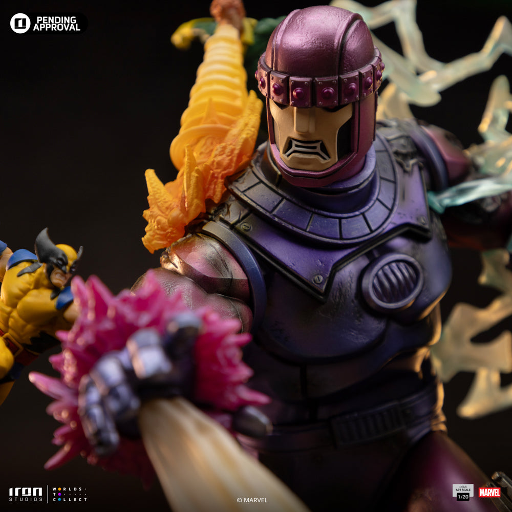 Statue X-Men Danger Room Diorama A - X-Men - Demi Art Scale 1/20 - Iron Studios