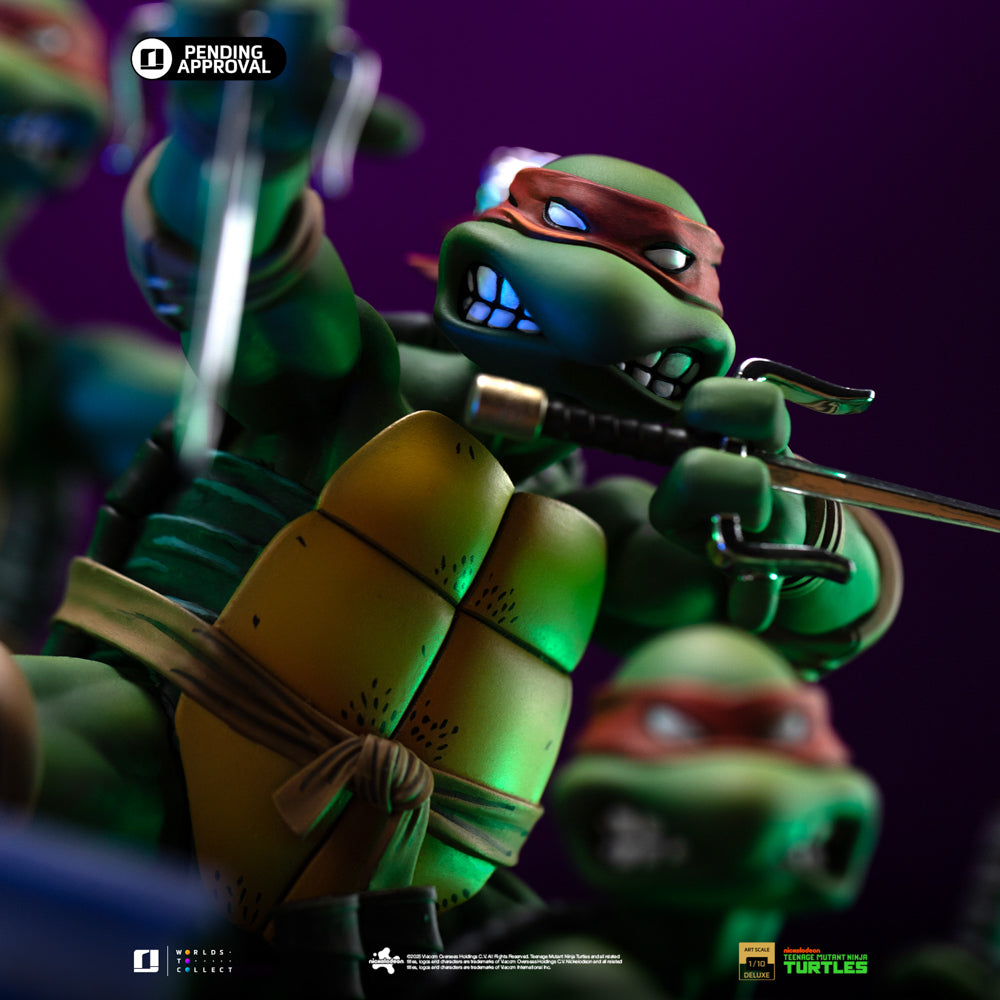 Statue TMNT 1st Cover Set (Signed Version) - Teenage Mutant Ninja Turtles - Art Scale 1/10 - Iron Studios
