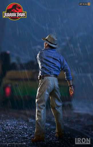 Statue Alan Grant - Jurassic Park - 1/10 - Iron Studios