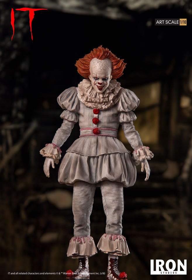 Statue Pennywise - It - Art Scale 1/10 - Iron Studios