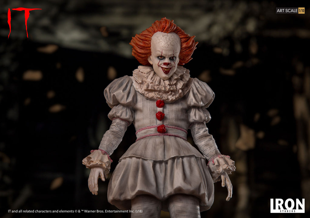 Statue Pennywise - It - Art Scale 1/10 - Iron Studios