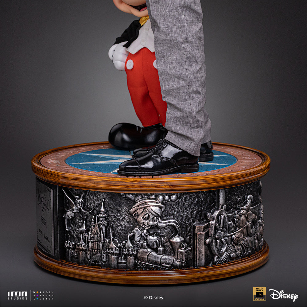 Pre-Order - Statue Walt Disney & Mickey Mouse - Disney Classics - Legacy Replica 1/4