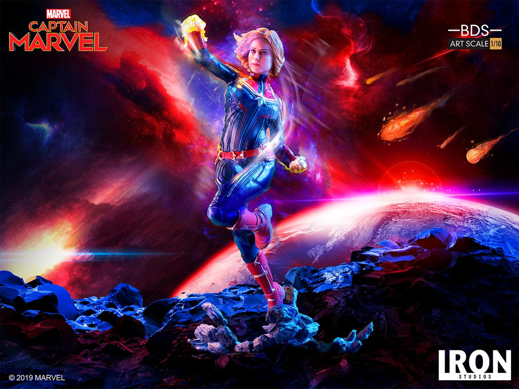 Statue Captain Marvel - Captain Marvel - Bds Art Scale 1/10 - Iron Studios