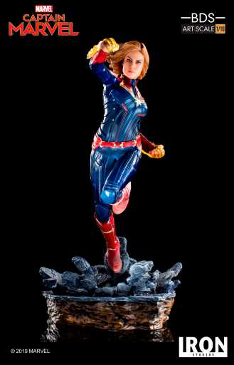 Statue Captain Marvel - Captain Marvel - Bds Art Scale 1/10 - Iron Studios